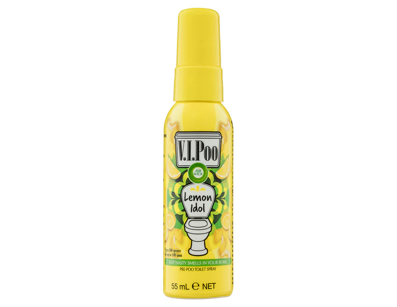 Airwick V.I.Poo Lemon Idol Toilet Spray 55mL