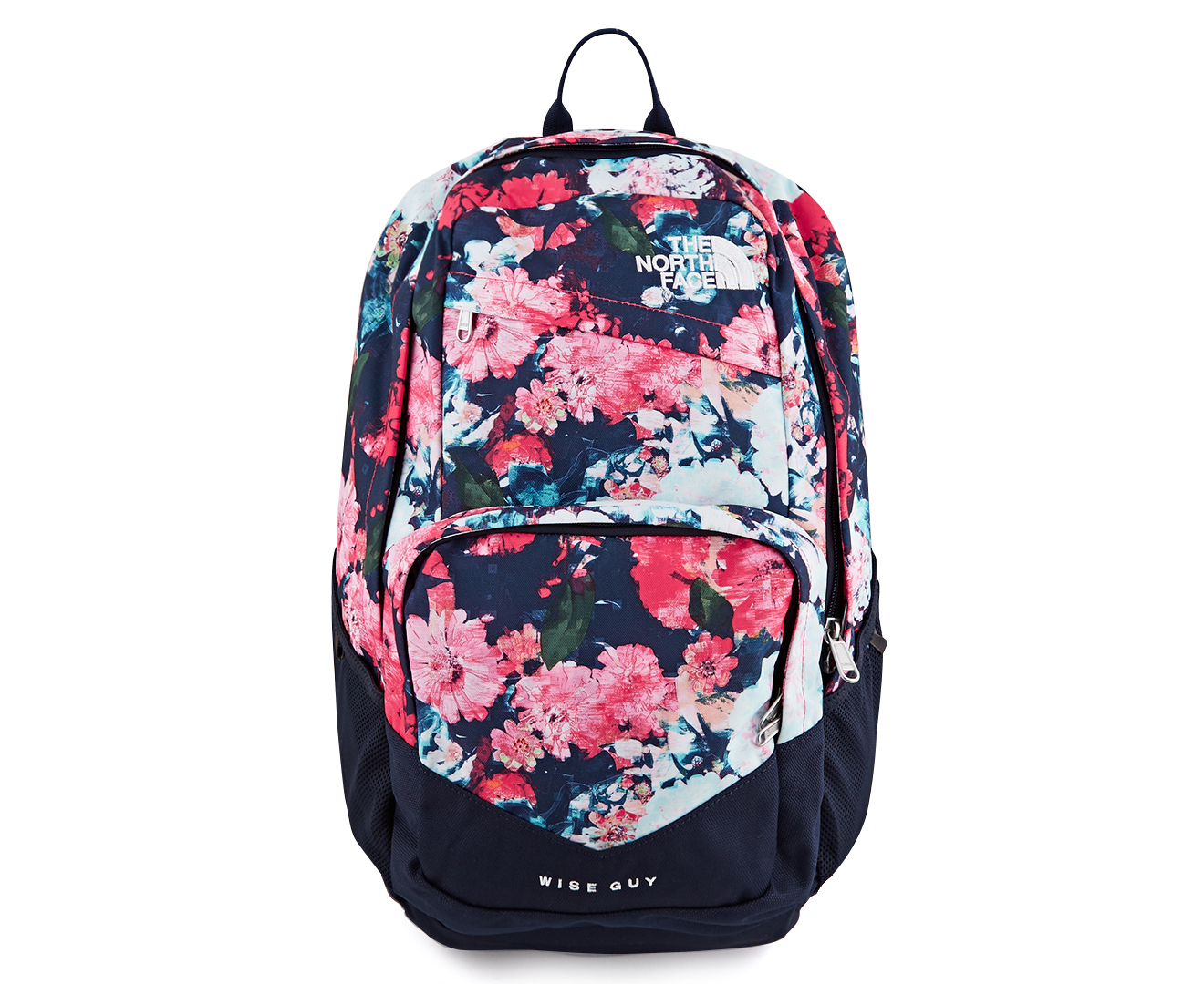 North face wise store guy backpack floral