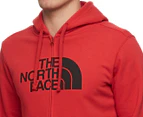The North Face Men's Half Dome Full Zip Hoodie - TNF Red/TNF Black