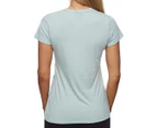 The North Face Women's Ombre Print T-Shirt Tee - Blue Haze Heather