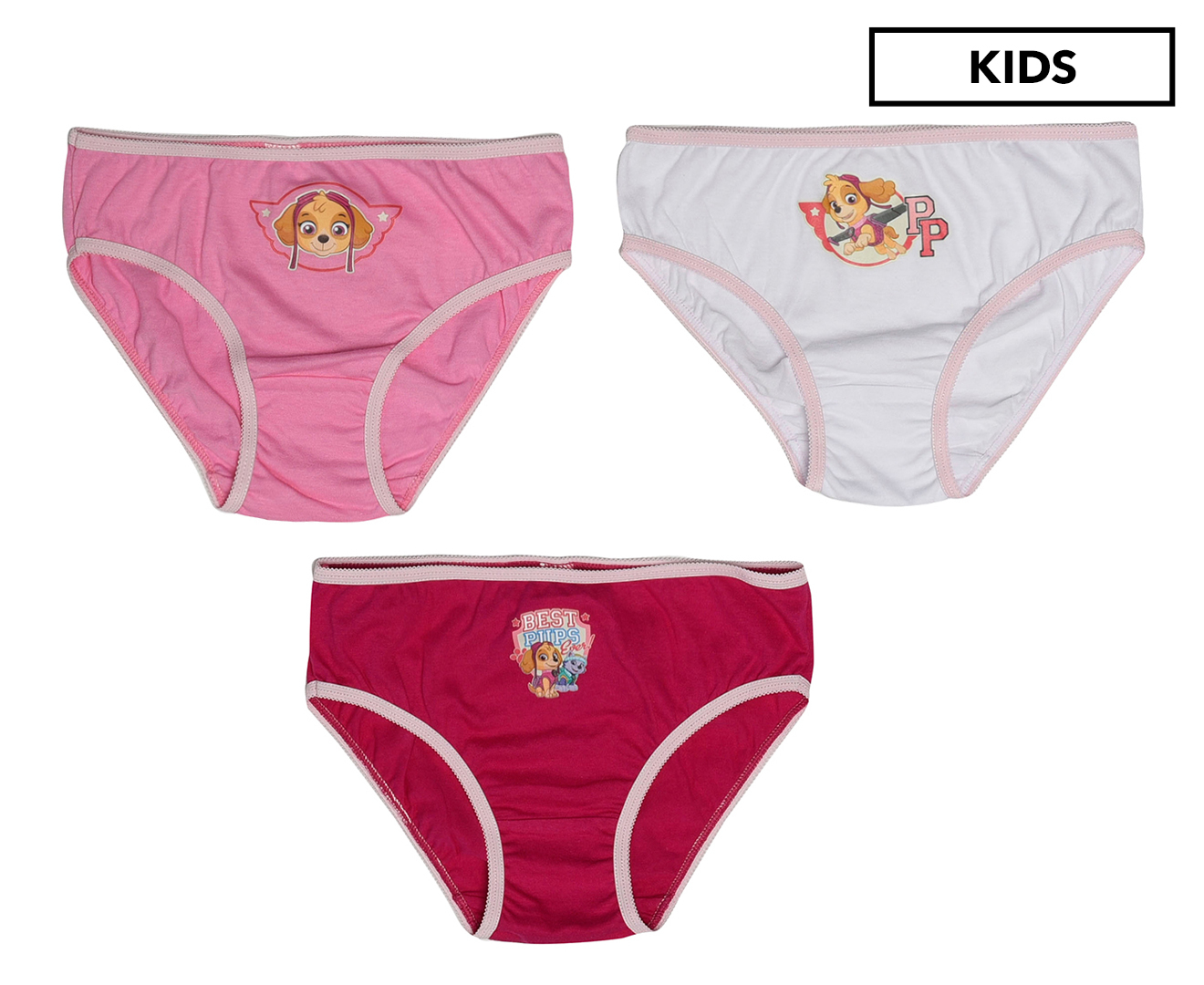 Paw Patrol Girls Underwear 3pk - Multi