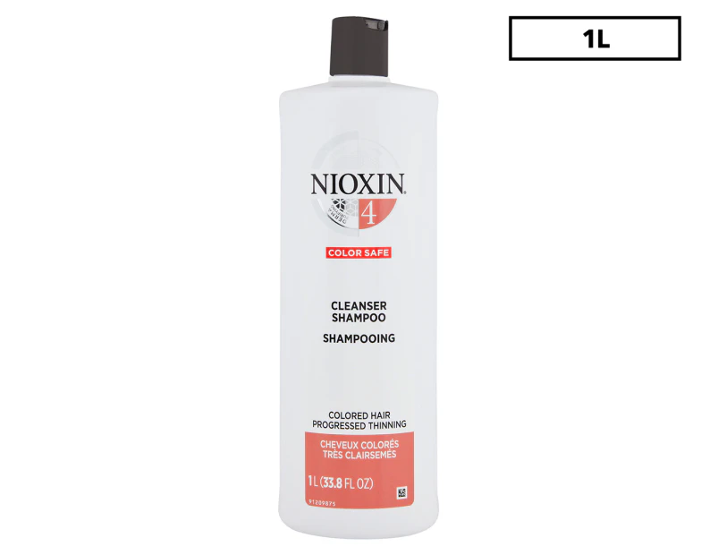 System 4 Cleanser For Fine Chemically Enhanced Noticeably Thinning Hair Color Safe 33.8 Oz (packaging May Vary)