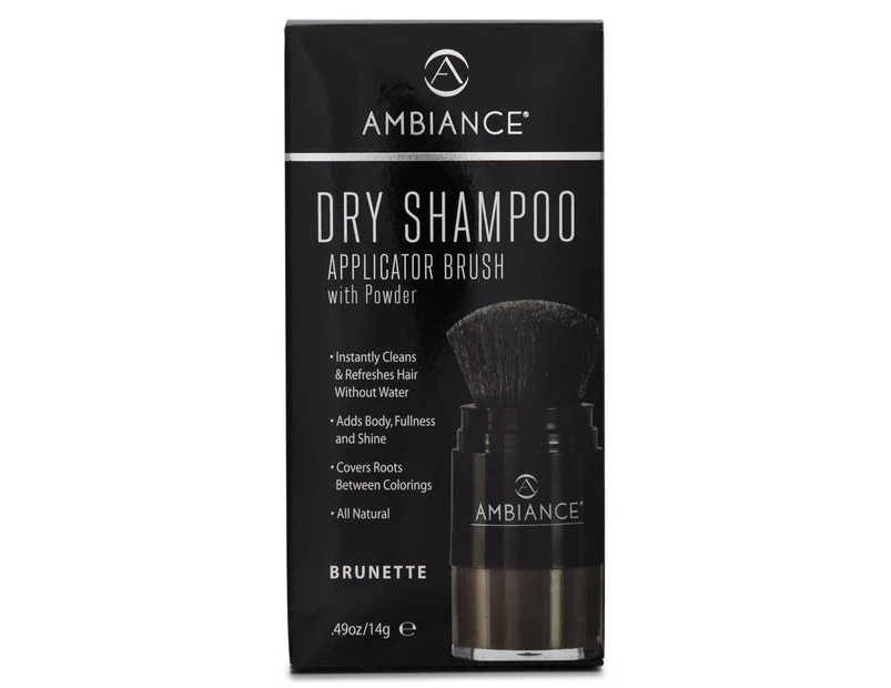 Ambiance Dry Shampoo Applicator Brush w/ Powder - Brunette 14g