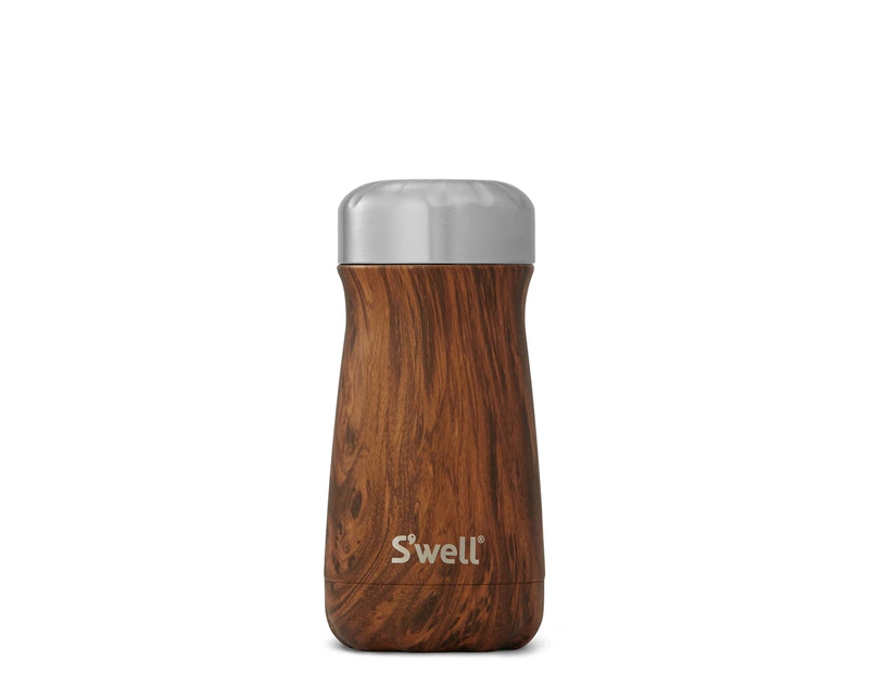 S'Well : Traveller Wood Collection - 590ml Teakwood