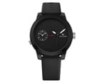 Tommy Hilfiger Men's 44mm Silicone Watch - Black 1