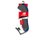 New balance Men's US Size 7-11 Response Ped Socks 5-Pack - Multi