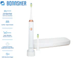 Bonnsher Sonic Electric Toothbrush - White/Rose Gold
