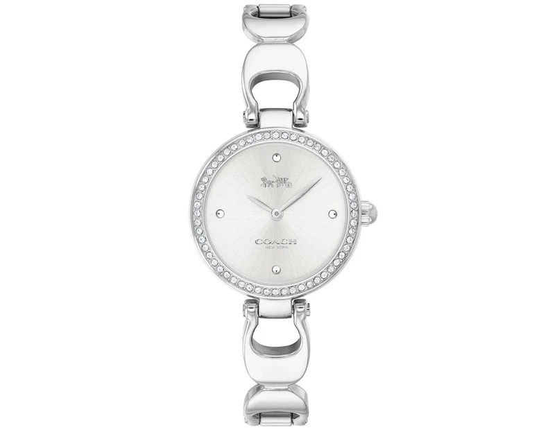 Coach Women's 27mm Park Signature C Stainless Steel Watch - Silver