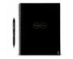 Rocketbook Core Letter Size Cloud Connected Reusable Notebook - Infinity Black