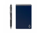 Rocketbook Mini Cloud Connected Reusable Notebook -  Midnight Blue