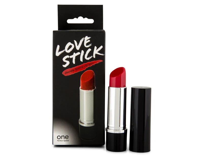 Seven Creations Love Stick Lipstick Vibrator - Red