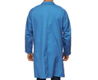 Hard Yakka Men's Poly Cotton Dustcoat - Blue Medit