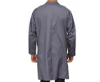 Hard Yakka Men's Poly Cotton Dustcoat - Grey