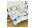Real Madrid CF Patch Double Duvet Cover and Pillowcase Set