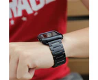 New for IWatch Series 4 40mm Aluminum Frame Built-in Magnets Protection Watch Case Cover - Black