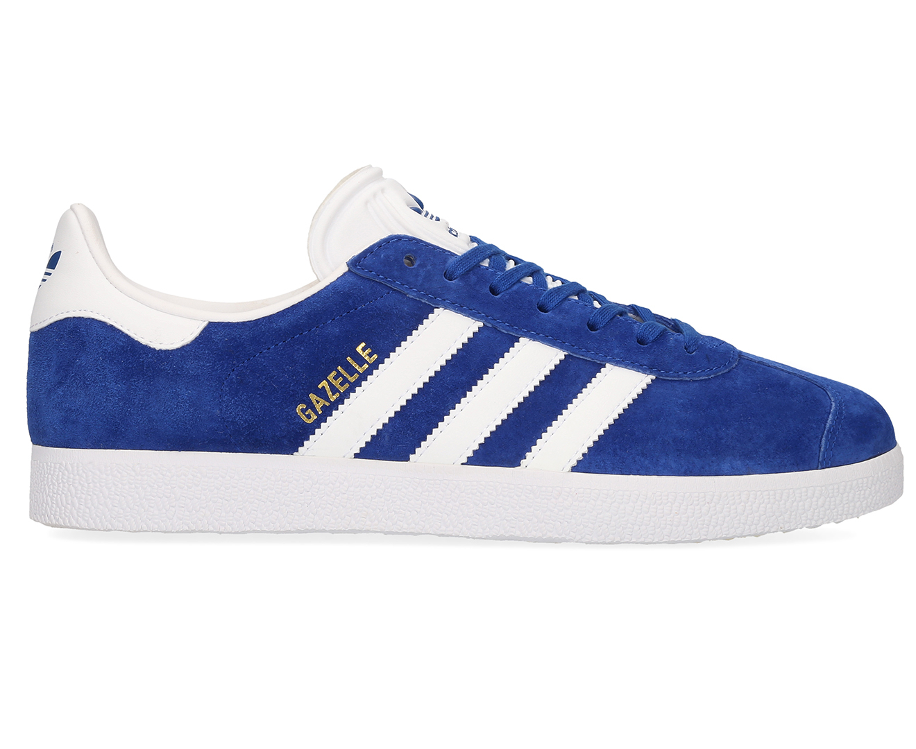 Adidas Originals Unisex Gazelle Shoe - Core Royal/white/Gold Metallic ...