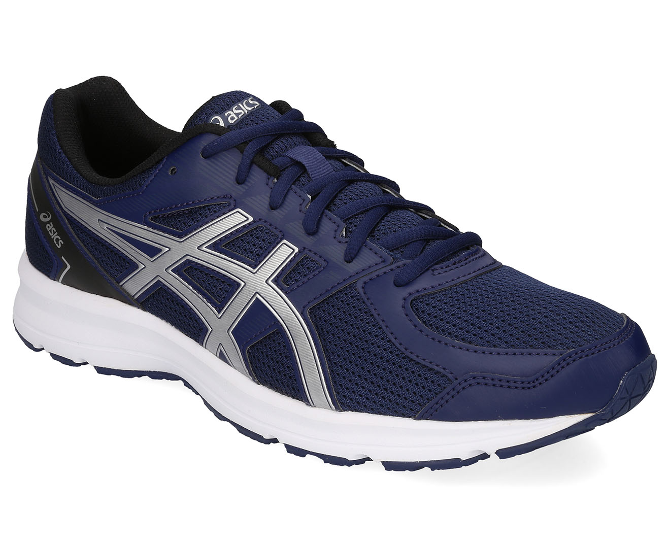 ASICS Men's Jolt Running Shoes - Indigo Blue/Silver/Black | eBay