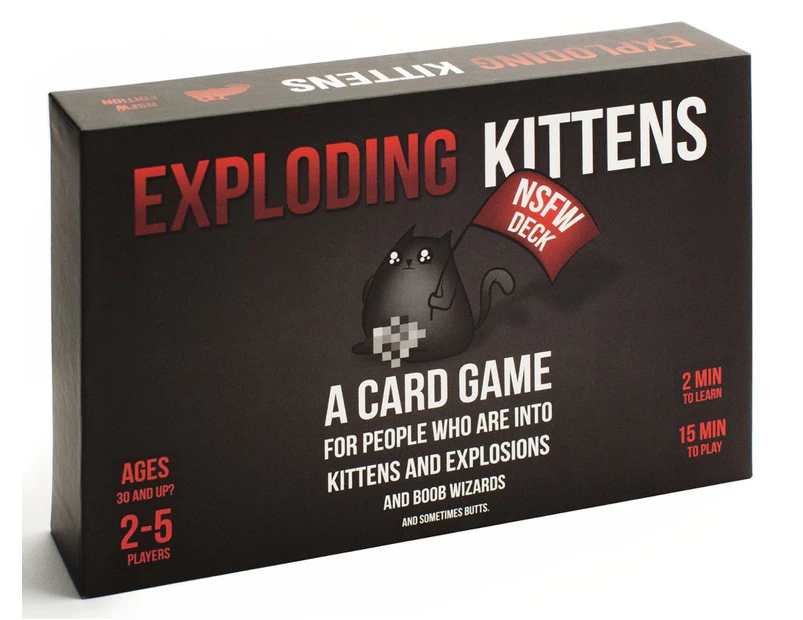 Exploding Kittens NSFW Edition Card Game