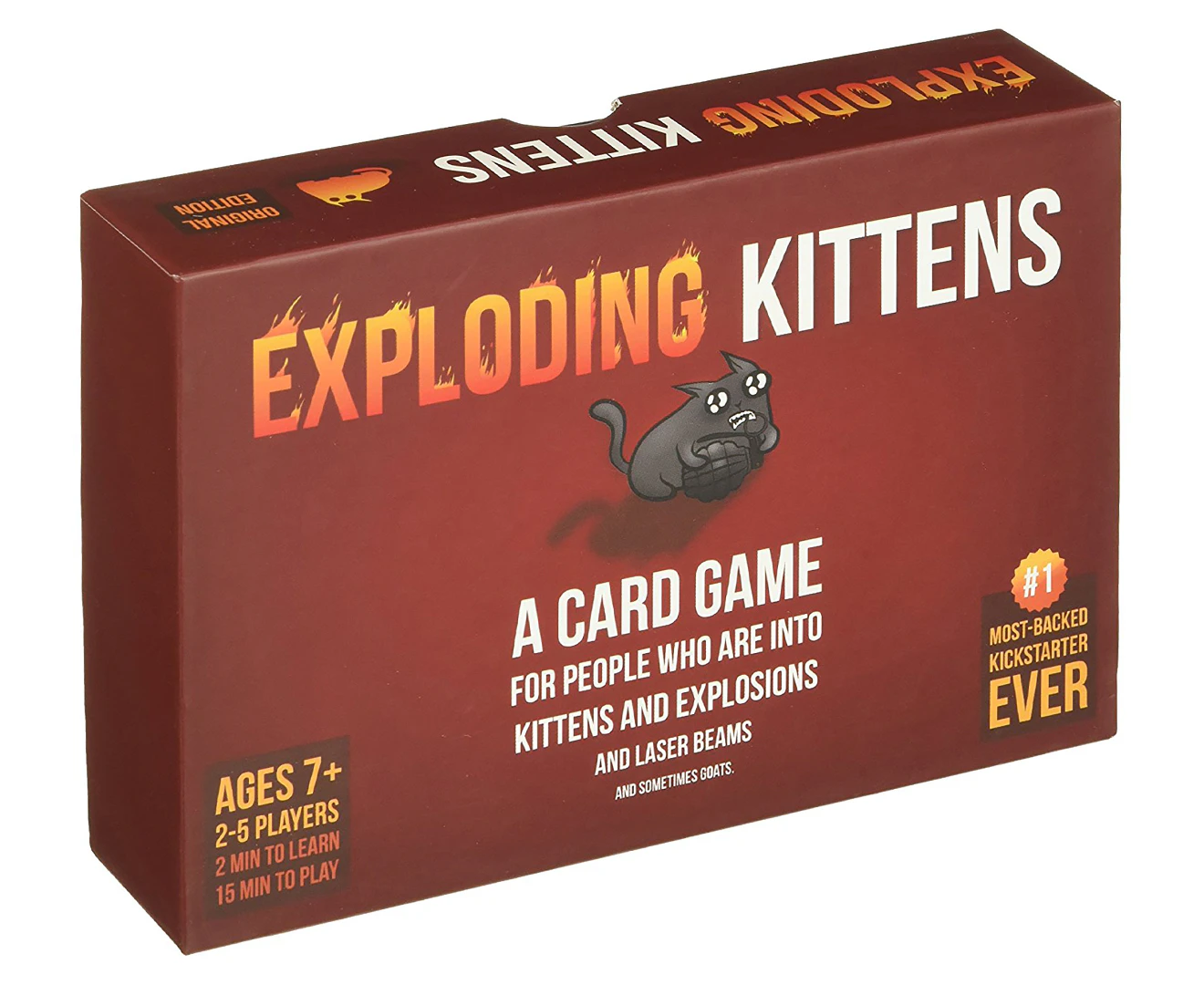 Exploding Kittens Original Edition 2-5 Players Kids/Children Fun Card Game 7y+