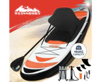 Weisshorn Stand Up Paddle Board 11' Inflatable SUP Paddleboard Surfboards Kayak 15cm