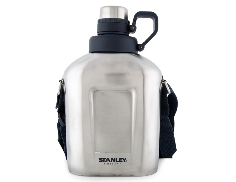 STANLEY Adventure 1L Steel Canteen - Silver 