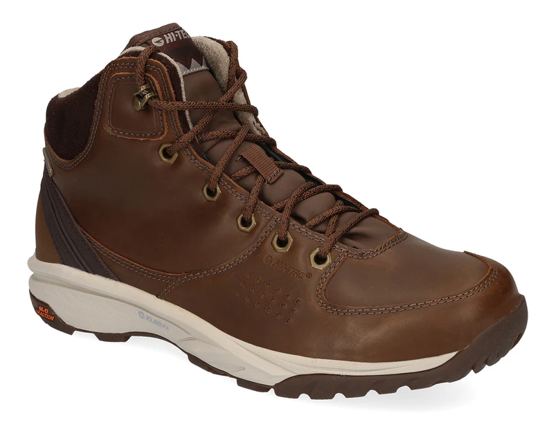 Hi-Tec Men's Wild-Life Luxe Mid Waterproof Hiking Boots - Brown