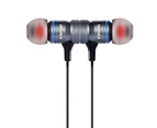 Awei A920BL Smart Wireless Bluetooth V4.1 Sports Stereo Earphone Noise Reduction with Mic-Gray