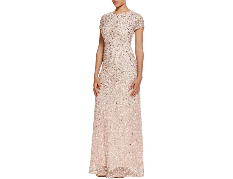 Adrianna Papell Women's Dresses Evening Dress - Color: Champagne