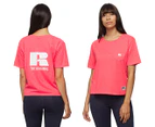 Russell Athletic Women's Eagle R Boxy T-Shirt - Pink Marl
