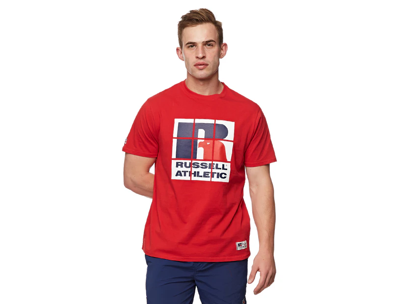 Russell Athletic Men's Eagle Original Tee / T-Shirt / Tshirt - Samba