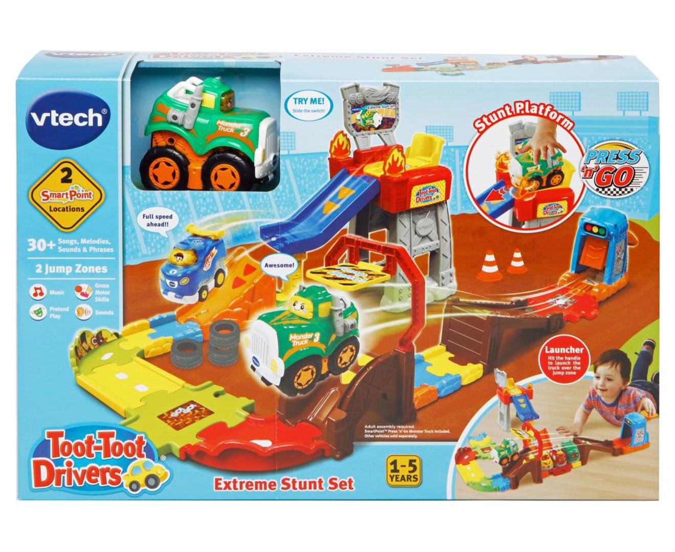 Vtech store stunt set