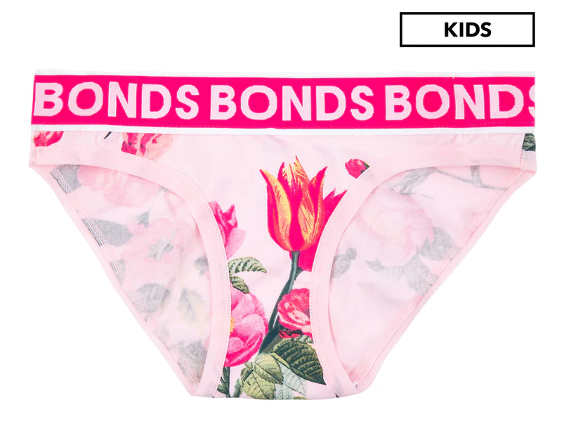 Bonds Girls Wideband Bikini Brief - Multi/Print 69