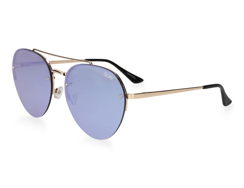 Quay Australia Women's Somerset Sunglasses - Gold/Lilac 