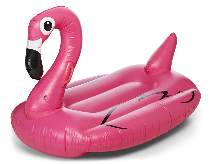 AirTime Flamingo Flatback Ride On Pool Float