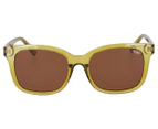 Quay Australia Kingsley Sunglasses - Olive/Brown 