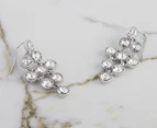 Mestige Larisa Earrings w/ Swarovski® Crystals - Silver