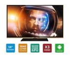 SONIQ 58" Ultra HD LED Smart TV T2U58V14A-Refurbished