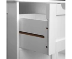 Ana Bathroom Tallboy Storage Cabinet - White - Free Shipping.