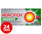 Nurofen Zavance Ibuprofen 256mg 24 Tabs