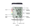 Select Mall Blood Pressure Monitor Automatic Wrist Blood Pressure Monitor Voice Broadcast Clinical High Blood Pressure Monitor