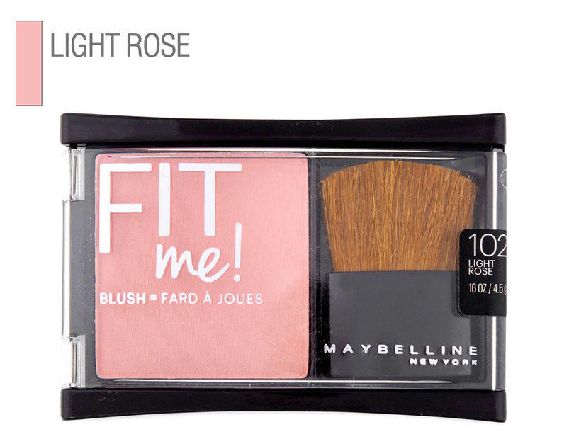 Maybelline Fit Me! Blush 4.5g - 102 Light Rose