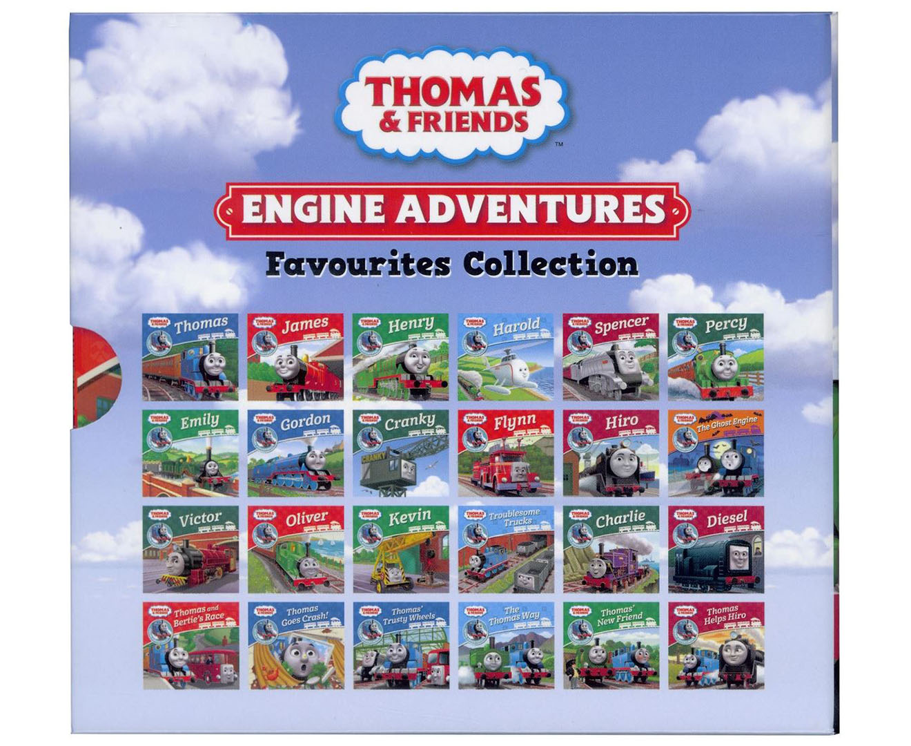 Thomas Friends Engine Adventures Hardcover Book Box Set Catch Co Nz