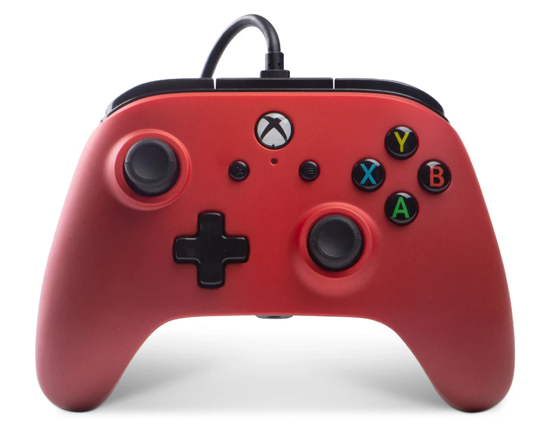 Power A Xbox One Enchance Wired Controller - Crimson