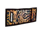 BONNE ('bone') Wildstyle Trifold Wallet - Sports Outdoor Beach Travel | Water Resistant | Anti-Tear Material | Durable | Easy To Clean - "Maori"