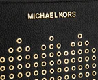 Michael Kors Hayes LG Flat MF Phone Case Wallet - Black