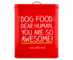 Happy Jackson Awesome Large Dog Food Storage Tin