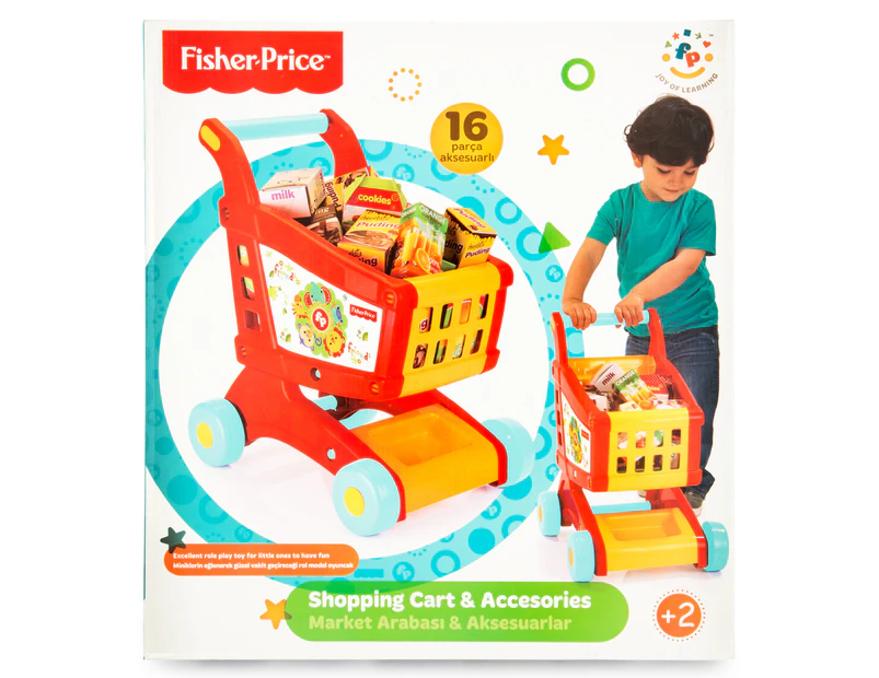 Fisher price shopping store trolley