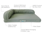 PetLife Ultra Tough Corner Sofa Pet Bed - Large