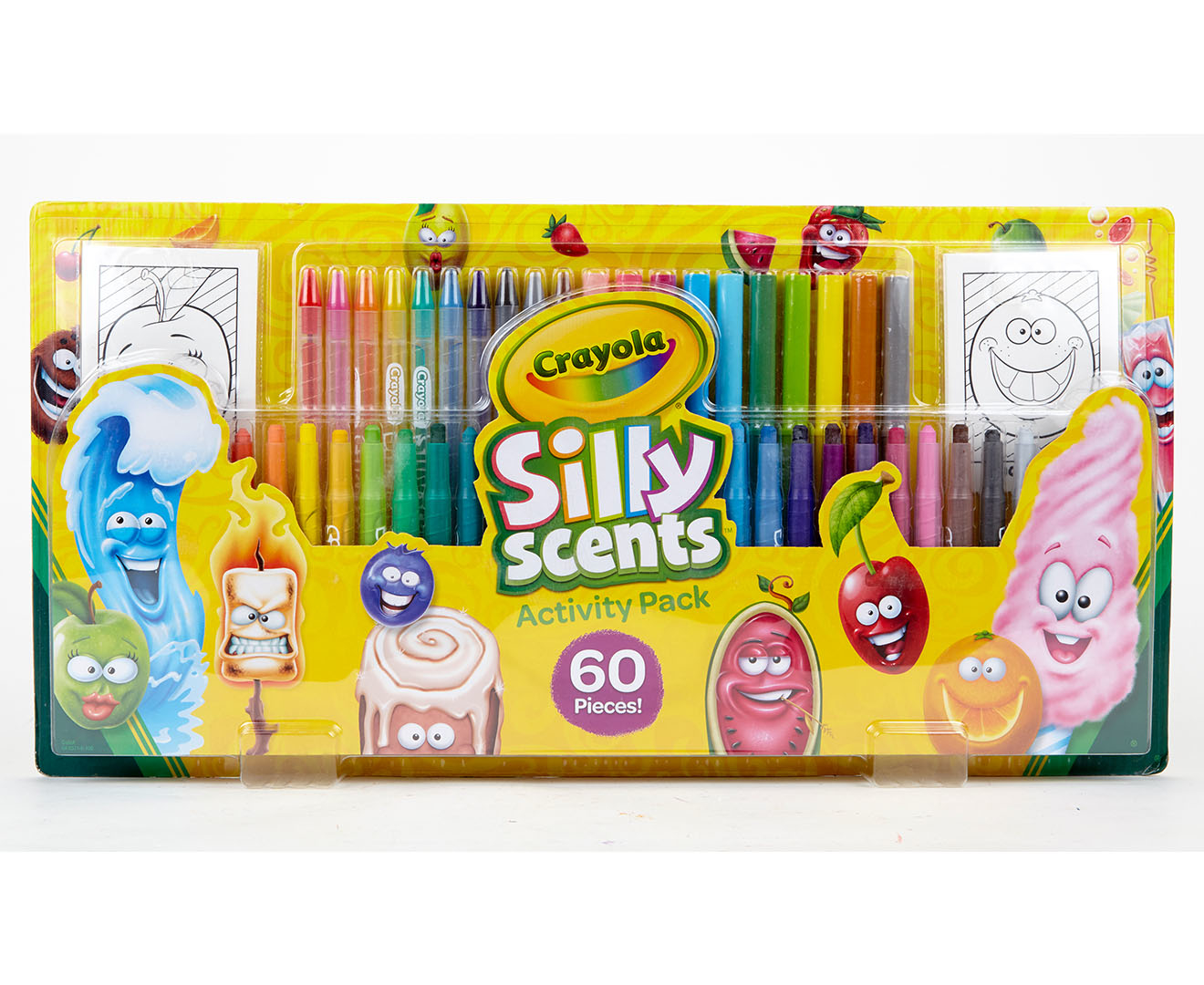 Crayola Silly Scents 60-Piece Activity Pack | Catch.com.au