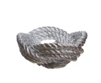 Areaware : Knotted Rope Bowl - Chrome